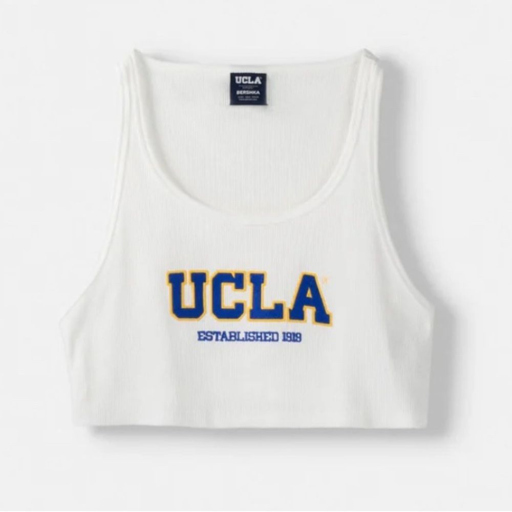 Nwt Bershka X Ucla Crop Top Size M